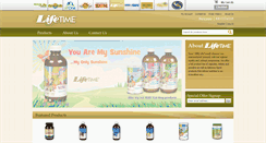 Desktop Screenshot of lifetimevitamins.com